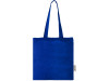 Эко-сумка Madras объемом 7 л из переработанного хлопка плотностью 140 г/м2, ярко-синий, арт. 12069553 фото 2 — Бизнес Презент