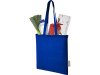 Эко-сумка Madras объемом 7 л из переработанного хлопка плотностью 140 г/м2, ярко-синий, арт. 12069553 фото 3 — Бизнес Презент