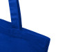 Эко-сумка Madras объемом 7 л из переработанного хлопка плотностью 140 г/м2, ярко-синий, арт. 12069553 фото 4 — Бизнес Презент