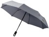 Зонт Traveler автоматический 21,5, серый, арт. 10906402 фото 3 — Бизнес Презент