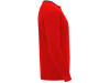 Футболка Porto  мужская с длинным рукавом, красный/черный, арт. 413CA6002L фото 4 — Бизнес Презент