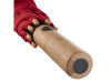 Бамбуковый зонт-трость Okobrella, красный, арт. 100113 фото 4 — Бизнес Презент