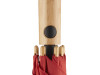 Бамбуковый зонт-трость Okobrella, красный, арт. 100113 фото 5 — Бизнес Презент
