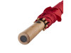 Бамбуковый зонт-трость Okobrella, красный, арт. 100113 фото 9 — Бизнес Презент
