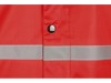 Длиный дождевик Lanai  из полиэстера со светоотражающей тесьмой, красный, арт. 33203C25XL-2XL фото 9 — Бизнес Презент