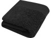 Хлопковое полотенце для ванной Chloe 30x50 см плотностью 550 г/м², черный, арт. 11700490 фото 1 — Бизнес Презент