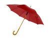 Зонт-трость полуавтоматический с деревянной ручкой, арт. 906101 фото 1 — Бизнес Презент