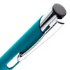 Ручка шариковая Keskus Soft Touch, бирюзовая, арт. 16425.49 фото 4 — Бизнес Презент