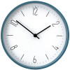 Часы настенные Floyd, голубые с белым, арт. 17120.64 фото 1 — Бизнес Презент