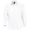 Рубашка мужская с длинным рукавом Boston, белая, арт. 1836.601 фото 1 — Бизнес Презент