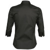 Рубашка женская с рукавом 3/4 Effect 140, черная, арт. 2510.300 фото 2 — Бизнес Презент