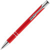 Ручка шариковая Keskus Soft Touch, красная, арт. 16425.50 фото 3 — Бизнес Презент