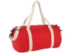 Хлопковая сумка Barrel Duffel, красный/бежевый, арт. 12019502 фото 1 — Бизнес Презент