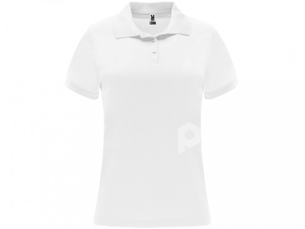 Рубашка поло женская Monzha, белый, арт. 410PO01L фото 1 — Бизнес Презент