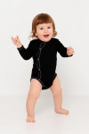 Боди детское Baby Prime, черное, арт. 18163.301 фото 3 — Бизнес Презент