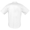 Рубашка мужская с коротким рукавом Brisbane, белая, арт. 1837.601 фото 2 — Бизнес Презент