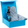 Коробка Quadra, голубая, арт. 12679.44 фото 4 — Бизнес Презент