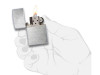 Зажигалка ZIPPO с покрытием Herringbone Sweep, латунь/сталь, серебристая, матовая, 38x13x57 мм, арт. 422131 фото 4 — Бизнес Презент
