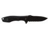 Нож складной Stinger, 80 мм, (чёрный), материал рукояти: сталь/алюминий (чёрный), арт. 441170 фото 3 — Бизнес Презент