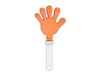 Хлопушка REVEL в форме руки, оранжевый/белый, арт. PF3105S131 фото 2 — Бизнес Презент