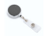Ретрактор металлический Favor, светло-серый, арт. 123117 фото 1 — Бизнес Презент