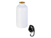 Бутылка Hip S с карабином 400мл, белый (P), арт. 5-10000208p фото 2 — Бизнес Презент