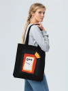 Холщовая сумка «Сода», черная, арт. 70249.30 фото 3 — Бизнес Презент