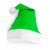 Рождественская шапка SANTA, папоротниковый
