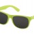 Солнцезащитные очки Retro - сплошные, лайм