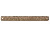 Браслет-бэнгл из латуни с гальваническим покрытием белым родием и серебром, 14мм, арт. 50000 фото 6 — Бизнес Презент