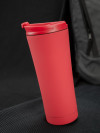 Термостакан Smoothy, красный, арт. 656.50 фото 5 — Бизнес Презент