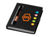 Набор стикеров Expose с ручкой и блокнотом А7, черный, арт. 5-10659402 фото 3 — Бизнес Презент