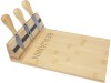Mancheg Бамбуковая доска для сыра и инструменты, natural, арт. 11330206 фото 7 — Бизнес Презент