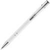 Ручка шариковая Keskus Soft Touch, белая, арт. 16425.60 фото 3 — Бизнес Презент