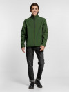 Куртка софтшелл мужская Race Men, темно-зеленая, арт. 01195264S фото 11 — Бизнес Презент