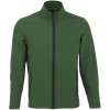 Куртка софтшелл мужская Race Men, темно-зеленая, арт. 01195264S фото 1 — Бизнес Презент