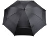 Зонт-трость Newport 30 противоштормовой, черный, арт. 10911000 фото 3 — Бизнес Презент