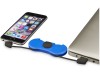 Спиннер с зарядными кабелями, ярко-синий, арт. 13427602 фото 3 — Бизнес Презент