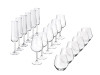 Подарочный набор бокалов для игристых и тихих вин Vivino, 18 шт., арт. 900007 фото 1 — Бизнес Презент