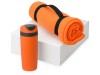 Подарочный набор Cozy с пледом и термокружкой, оранжевый, арт. 700360.05 фото 1 — Бизнес Презент
