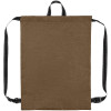 Рюкзак-мешок Melango, коричневый, арт. 12449.12 фото 4 — Бизнес Презент
