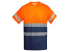 Футболка Tauri мужская, нэйви/неоновый оранжевый, арт. 9317HV55223S фото 1 — Бизнес Презент