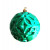 Новогоднее подвесное украшение из полистирола / 8x8x8см, зеленый