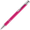 Ручка шариковая Keskus Soft Touch, розовая, арт. 16425.15 фото 1 — Бизнес Презент