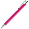 Ручка шариковая Keskus Soft Touch, розовая, арт. 16425.15 фото 2 — Бизнес Презент