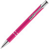 Ручка шариковая Keskus Soft Touch, розовая, арт. 16425.15 фото 3 — Бизнес Презент