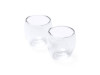 Набор CAPSUL из 2 стаканов с двойными стенками, прозрачный, арт. VA4132S100 фото 1 — Бизнес Презент