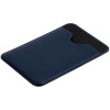 Чехол для карты на телефон Devon, синий с черным, арт. 15605.40 фото 2 — Бизнес Презент