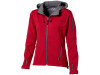 Куртка софтшел Match женская, красный/серый, арт. 3330725L фото 1 — Бизнес Презент