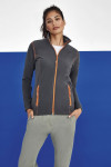 Куртка женская Nova Women 200, темно-серая с оранжевым, арт. 5850.121 фото 4 — Бизнес Презент